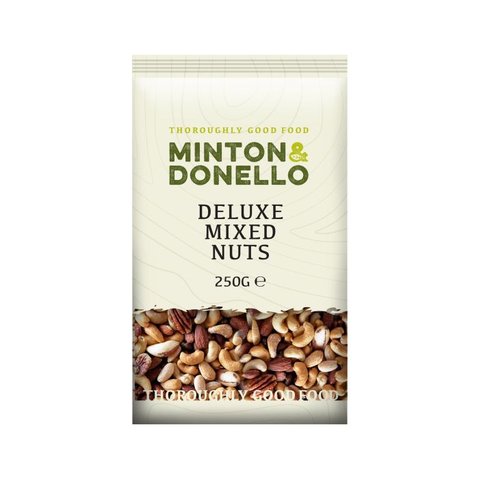 Minton & Donello 250g Deluxe Mixed Nuts - Old Railway Line Garden Centre