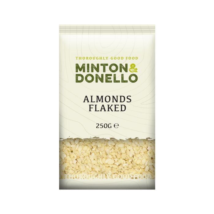 Minton & Donello 250g Flaked Almonds - Old Railway Line Garden Centre