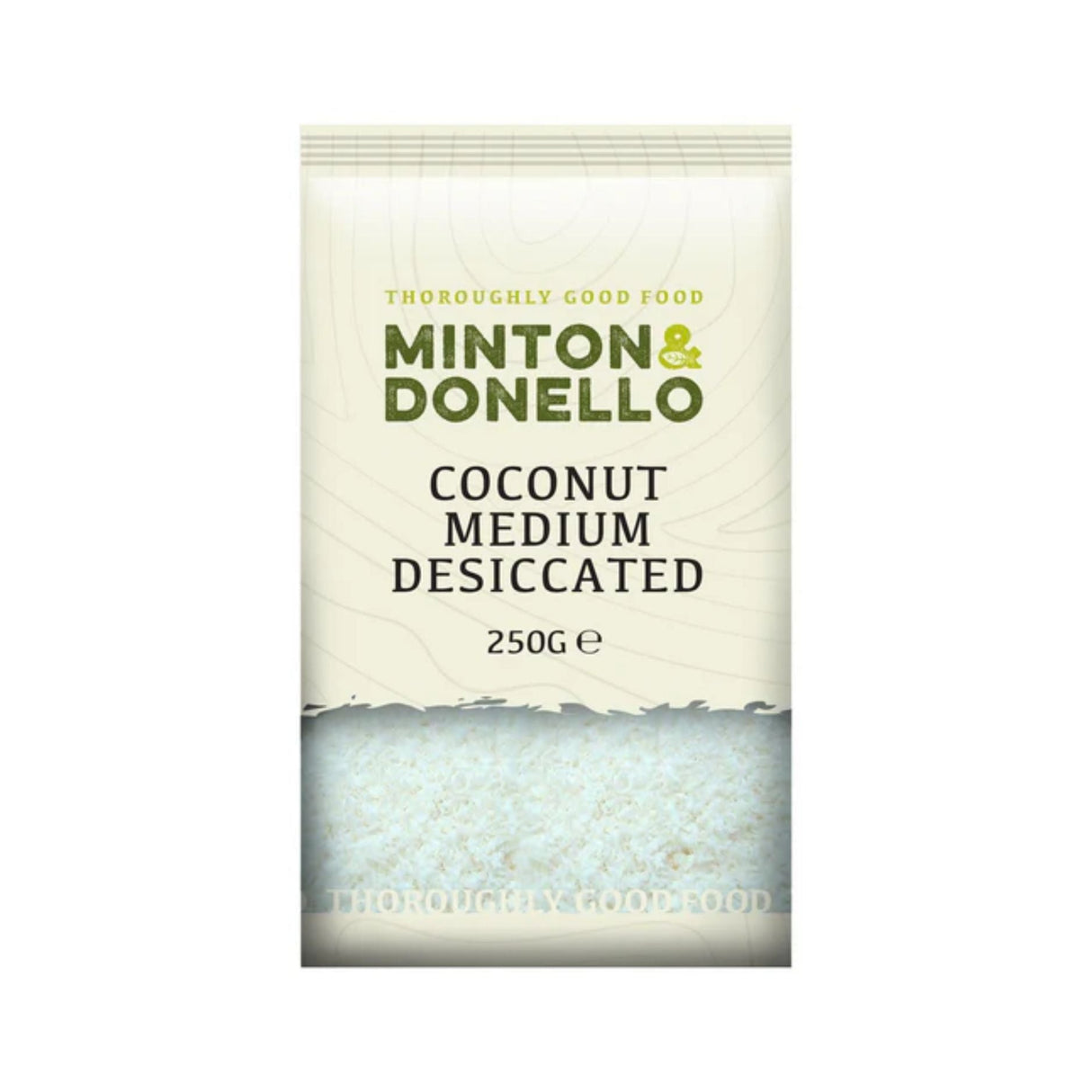 Minton & Donello 250g Medium Desiccated Coconut - Old Railway Line Garden Centre