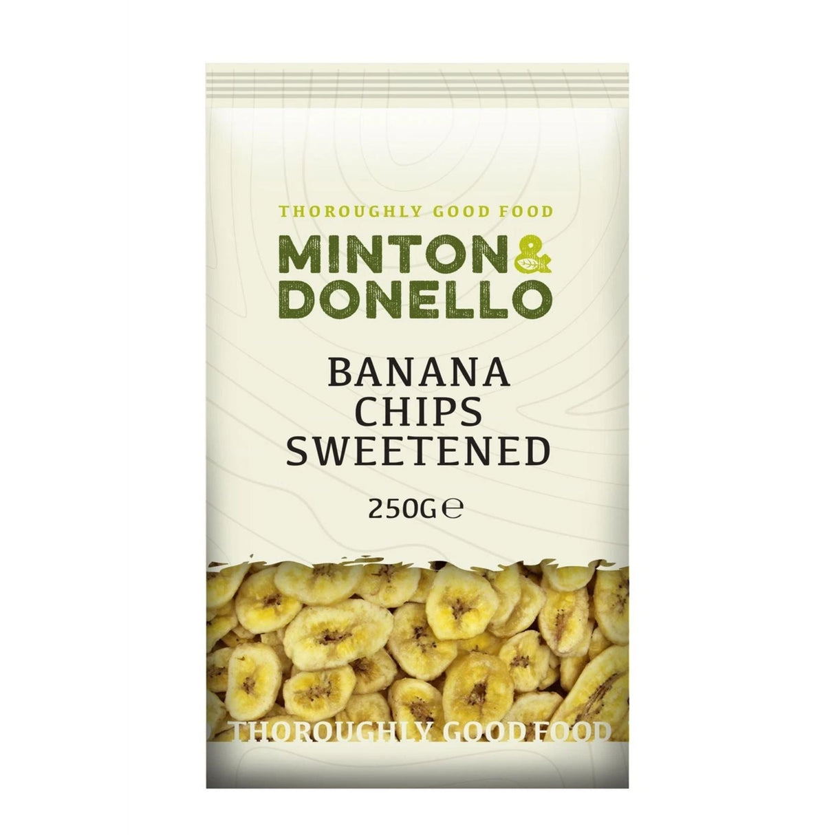 Minton & Donello 250g Sweetened Banana Chips - Old Railway Line Garden Centre