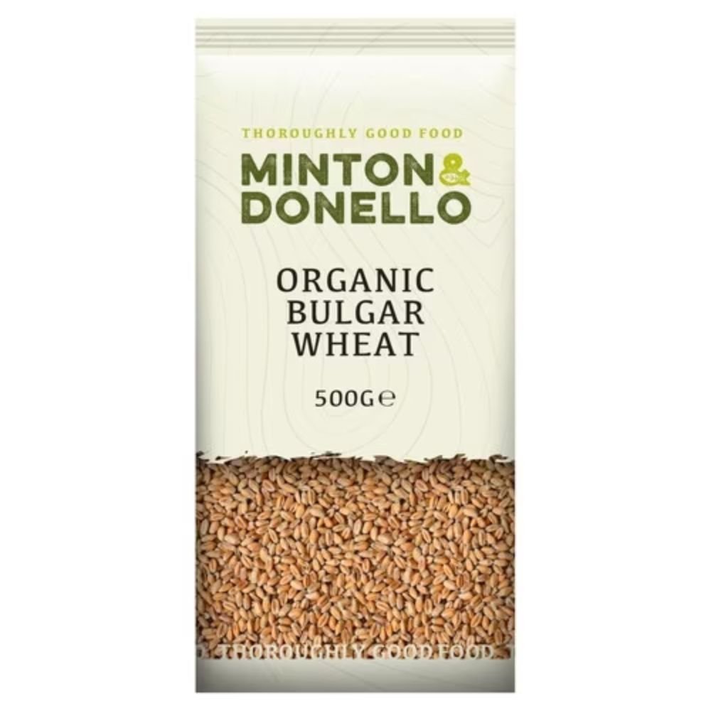 Minton & Donello 500g Organic Bulgar Wheat - Old Railway Line Garden Centre