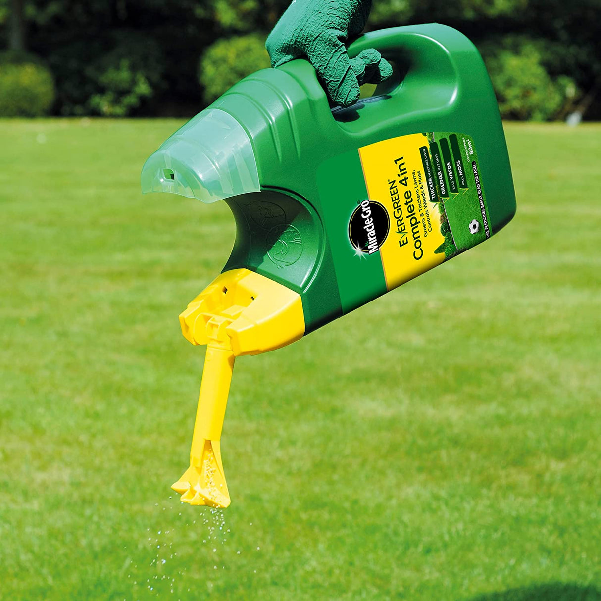 Miracle - Gro® EverGreen® Complete 4 in 1 Lawn Feed with Spreader - Old Railway Line Garden Centre