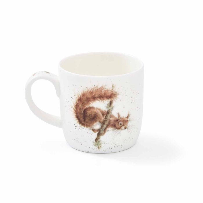 Wrendale Designs Between Friends Squirrel Fine Bone China Mug - MMOT5629-XT