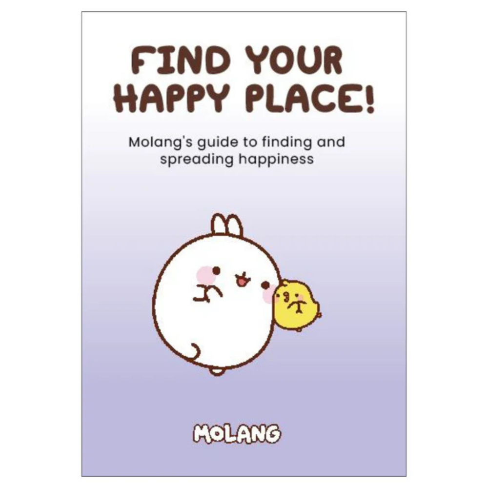 Molang Find Your Happy Place Self Help Book by Helen Exley