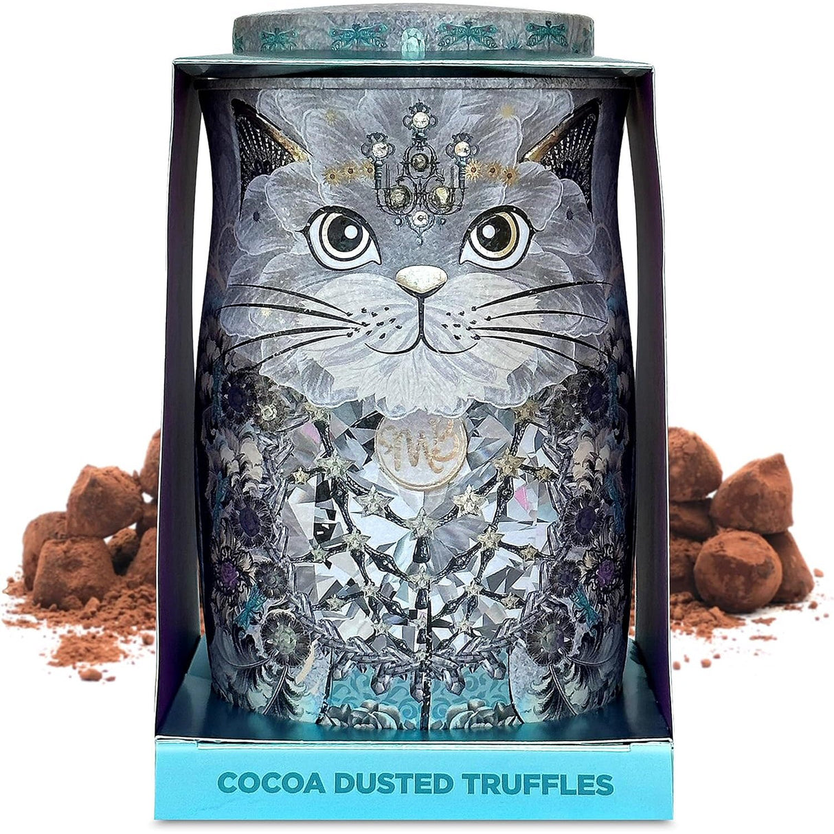 Monty Bojangles 200g Truffles Diamond Cat Tin