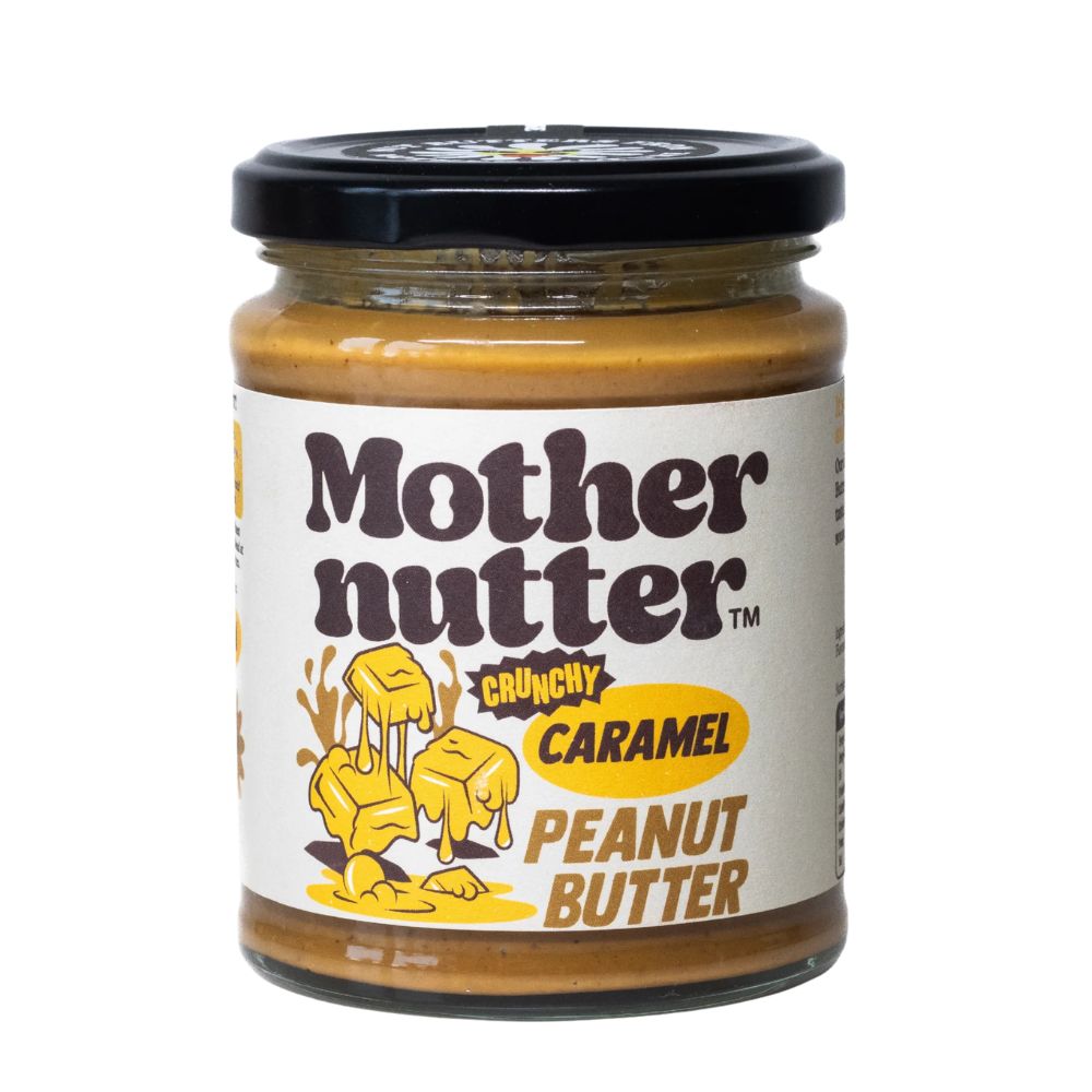 Mothernutter 280g Crunchy Caramal Peanut Butter