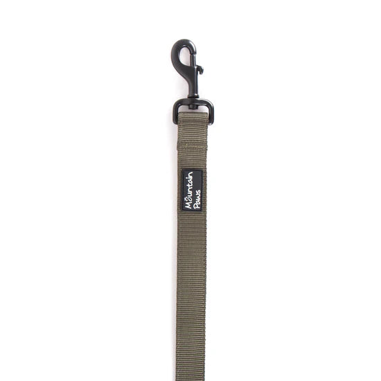 Mountain Paws 115cm Extra Tough Dog Lead - Olive