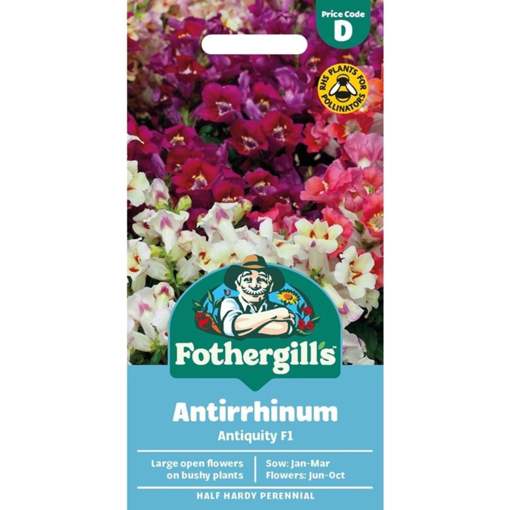 Mr Fothergill's Antirrhinum Antiquity F1 Seeds