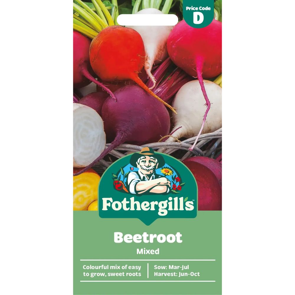 Mr Fothergill's Beetroot Multicoloured Mixed Seeds