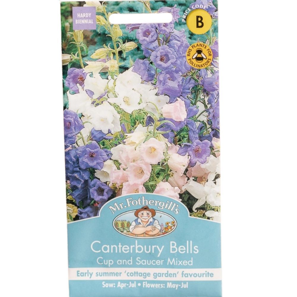 Mr Fothergill's Canterbury Bells Cup & Saucer Mixed Seeds