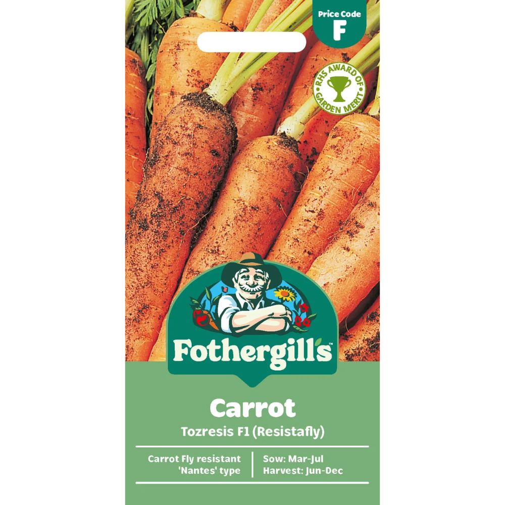Mr Fothergill's Carrot Resistafly F1 Seeds