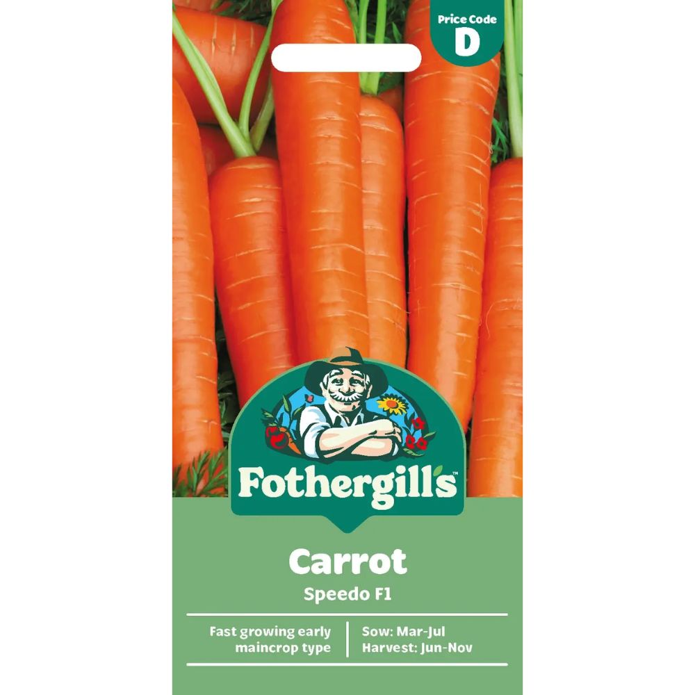 Mr Fothergill's Carrot Speedo F1 Seeds