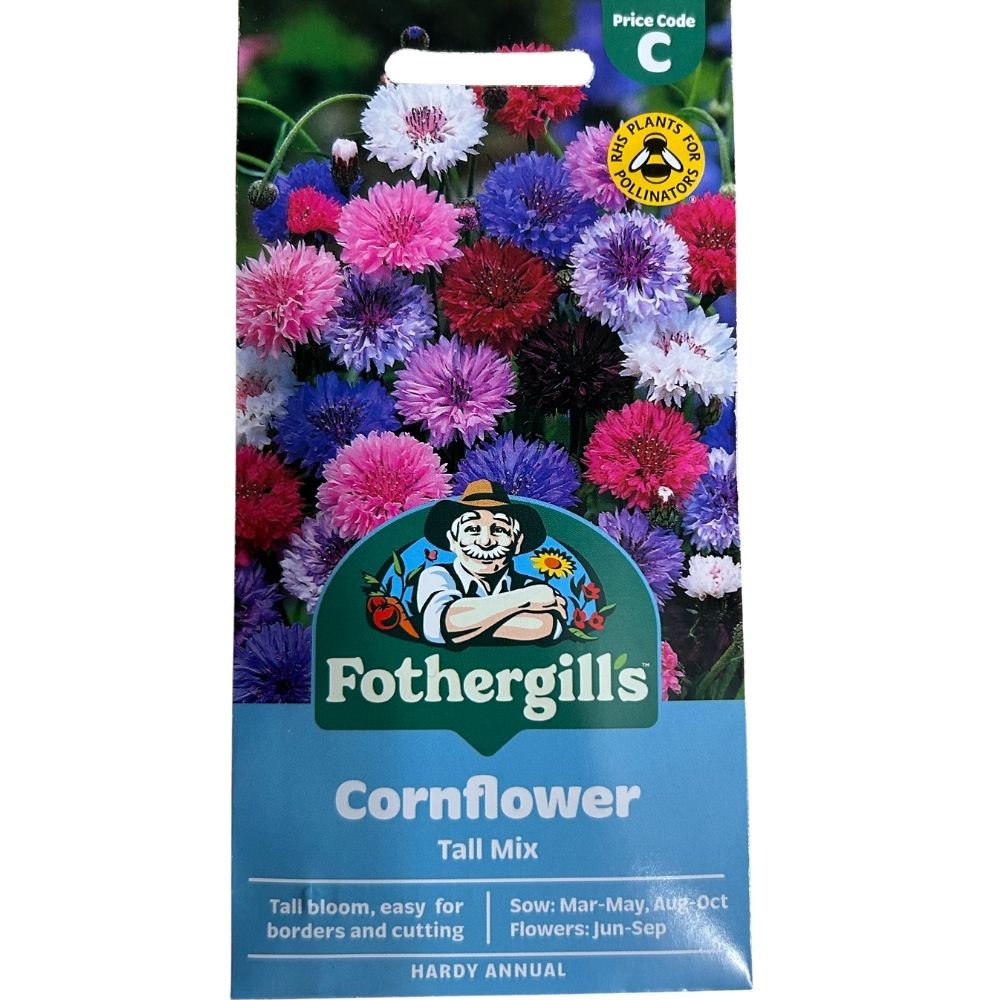 Mr Fothergill's Cornflower Tall Mix Seeds