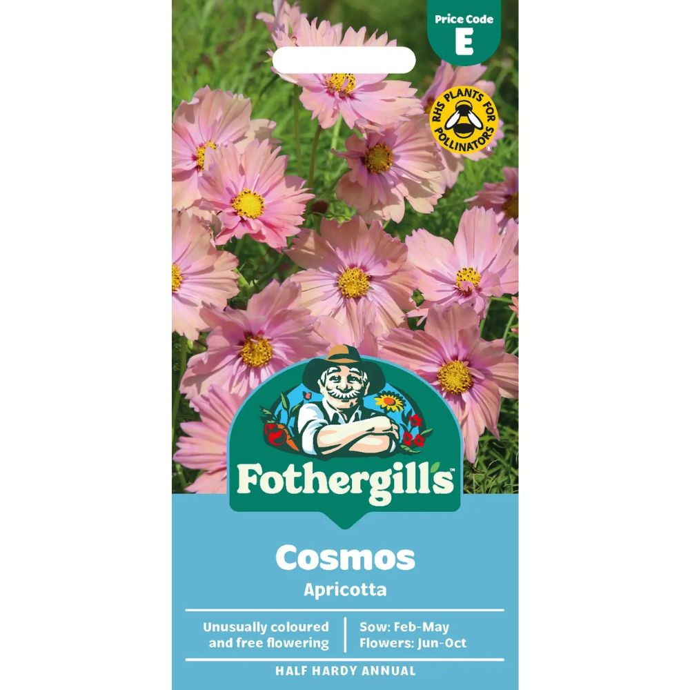 Mr Fothergill's Cosmos Apricotta Flower Seeds