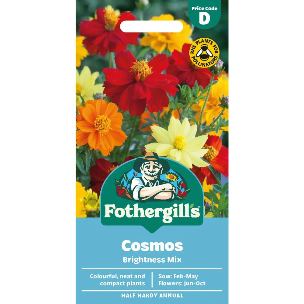 Mr Fothergill's Cosmos Brightness Mixed Seeds