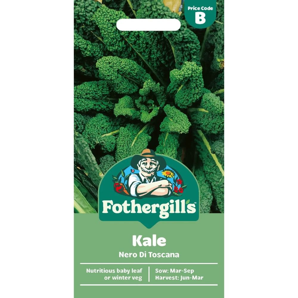 Mr Fothergill's Kale Nero di Toscana Seeds - Old Railway Line Garden Centre