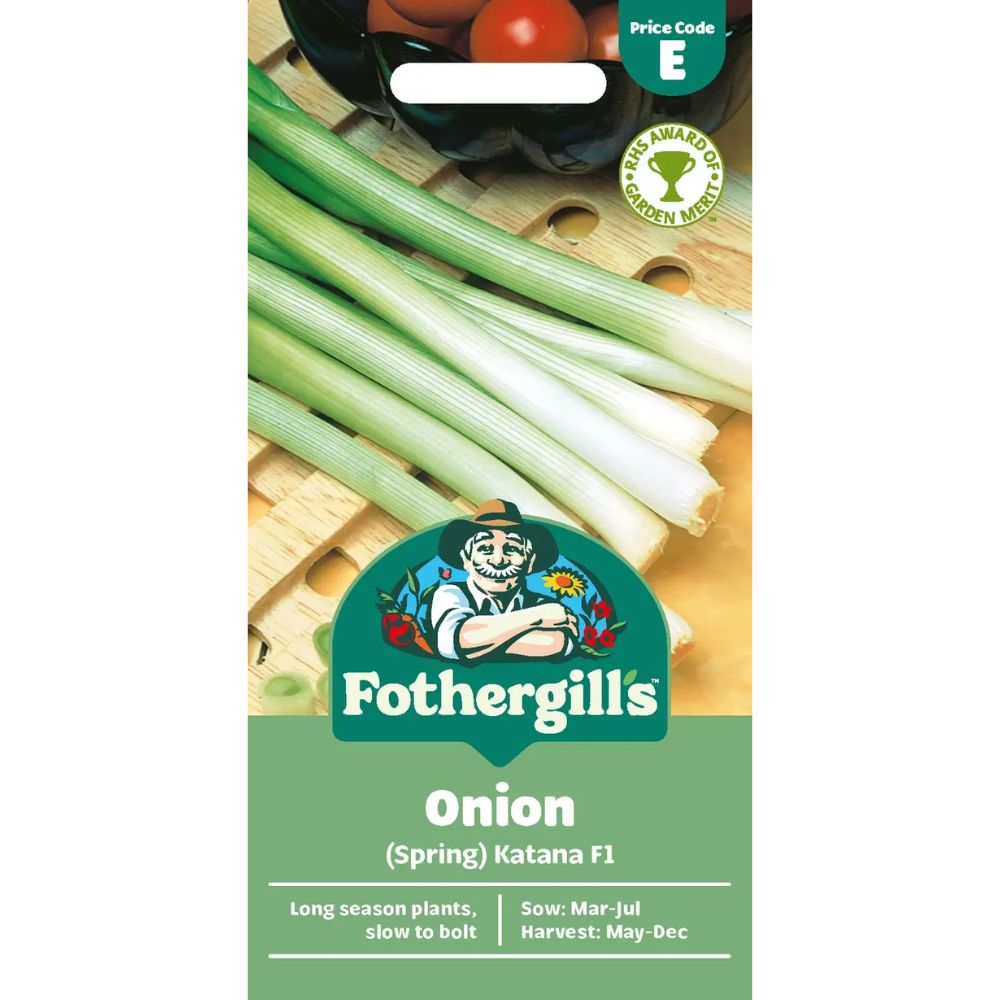 Mr Fothergill's Onion (Spring) Katana F1 Seeds