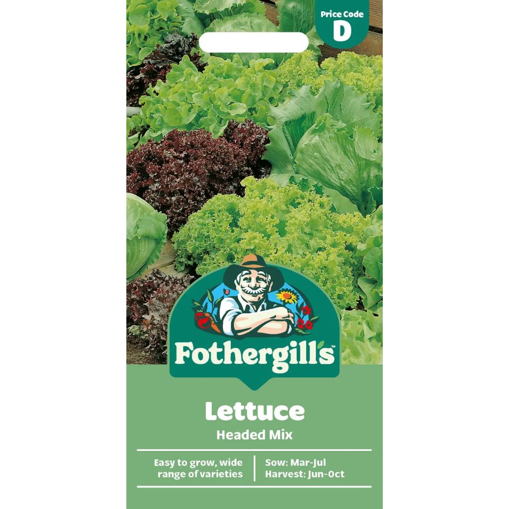 Mr Fothergill's Lettuce Headed Mixed Seeds