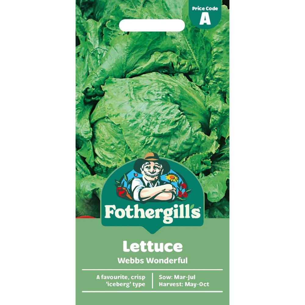 Mr Fothergill's Lettuce Webbs Wonderful Seeds