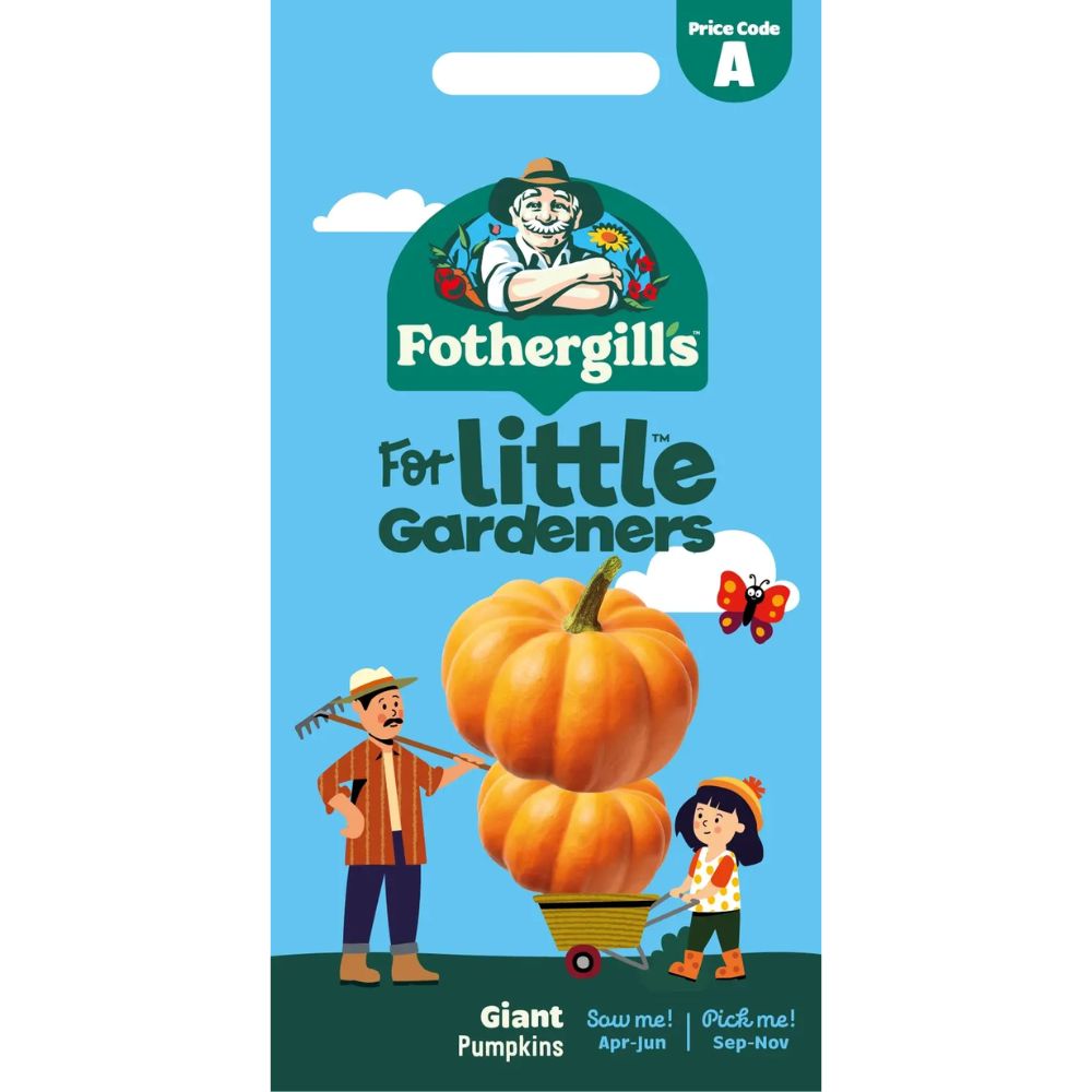 Mr Fothergill's Little Gardeners Giant Pumpkins Seeds