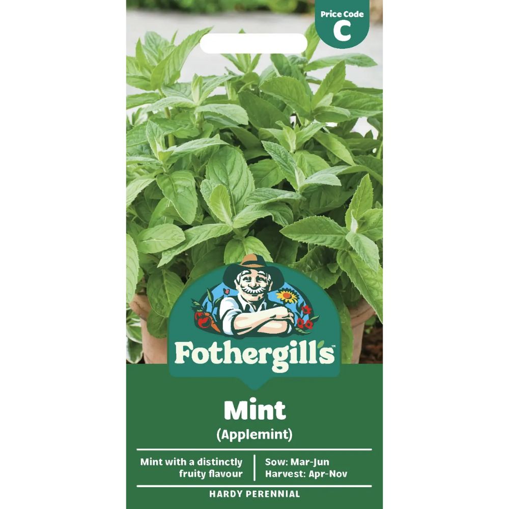 Mr Fothergill's Mint Applemint Herb Seeds