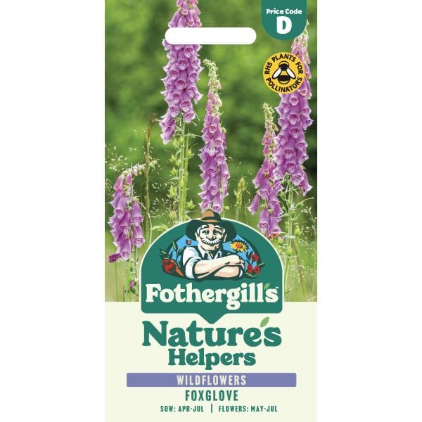 Mr Fothergill's Nature's Helpers Wild Foxglove Seeds