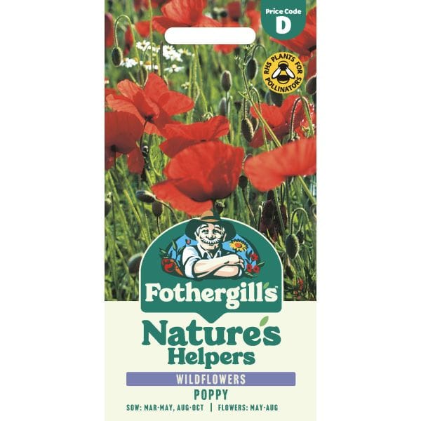 Mr Fothergills Nature's Helpers Wild Poppy Seeds