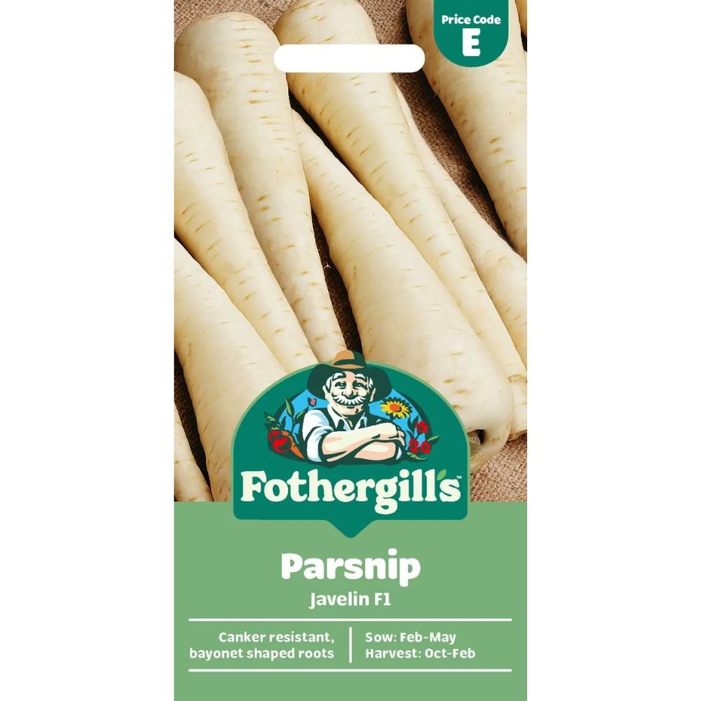 Mr Fothergill's Parsnip Javelin F1 Seeds - Old Railway Line Garden Centre