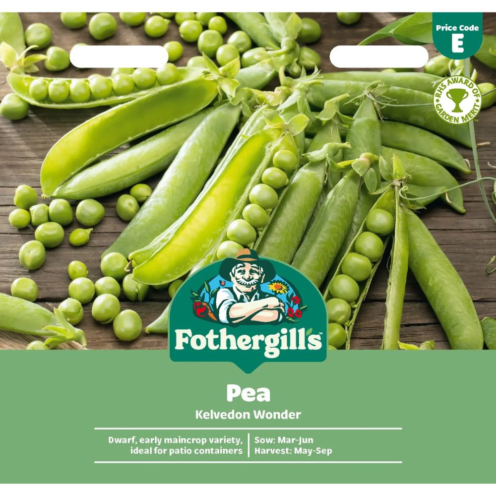 Mr Fothergill's Pea Kelvedon Wonder Seeds