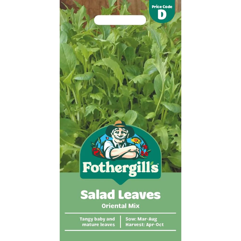 Mr Fothergill's Salad Leaves - Oriental Mixed Seeds