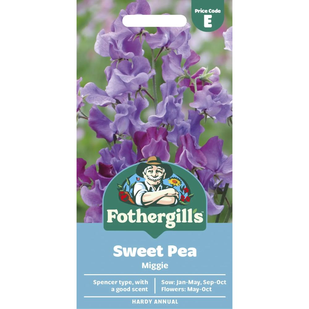 Mr Fothergill's Sweet Pea Miggie Seeds