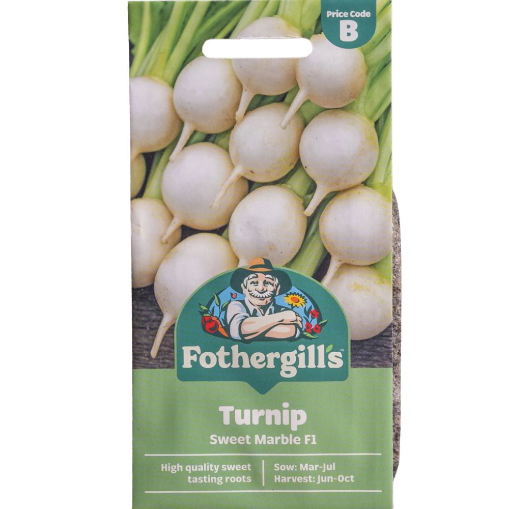 Mr Fothergill's Turnip Sweet Marble F1 Seeds