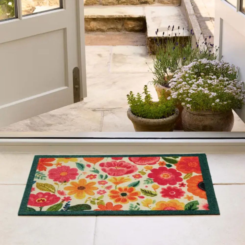 My Mat 75cm Nylon My Bright Blooms Doormat