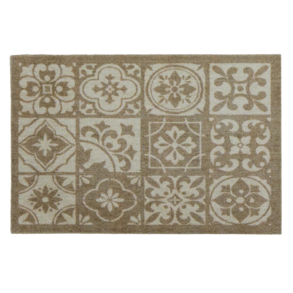My Mat 75cm Nylon Indoor Pattern Mediterranean Tile Doormat