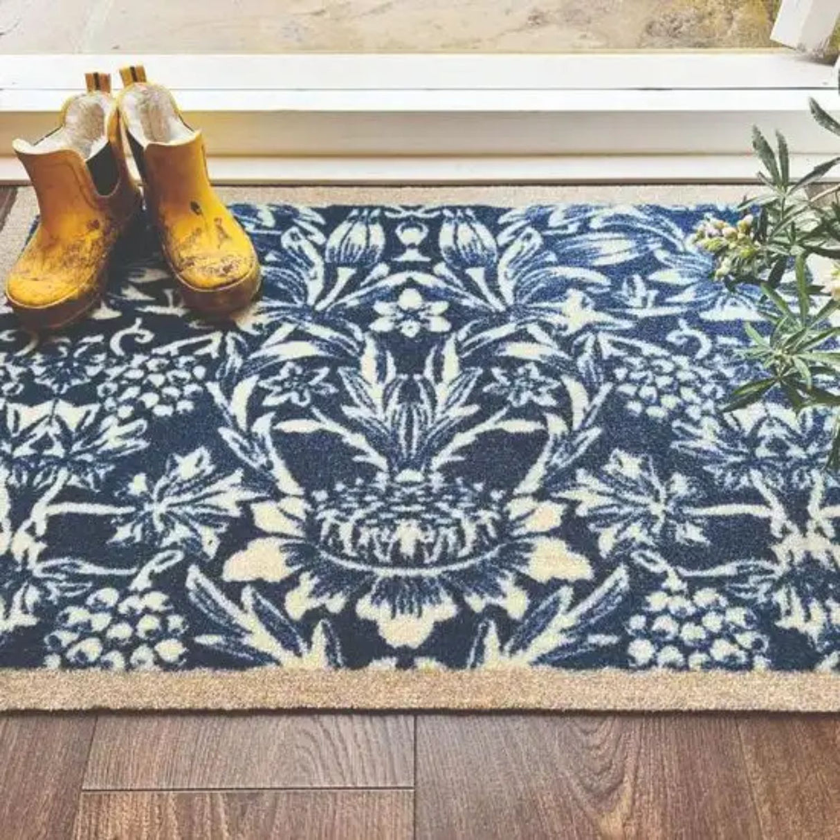 My Mat Nylon Heritage Blue Indoor Runner
