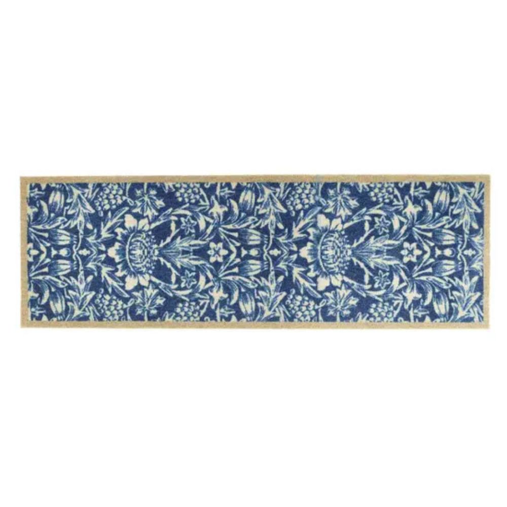 My Mat Nylon Heritage Blue Indoor Runner