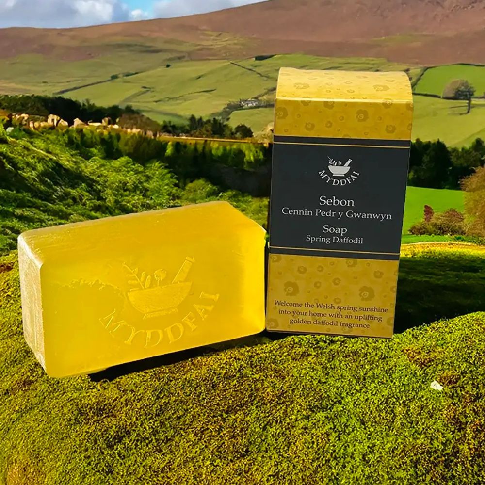 Myddfai 220g Soap Cennin Pedr y Gwanwyn (Spring Daffodil)