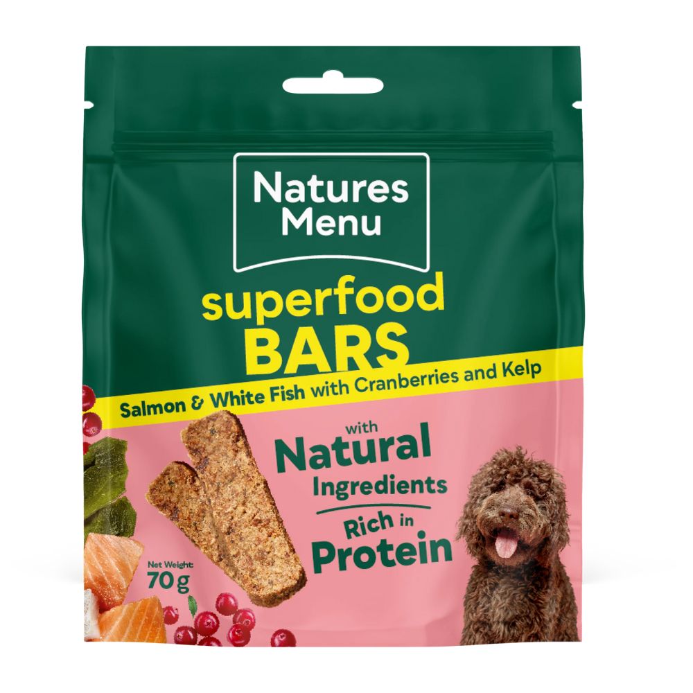 Natures Menu 70g Fish Superfood Bars