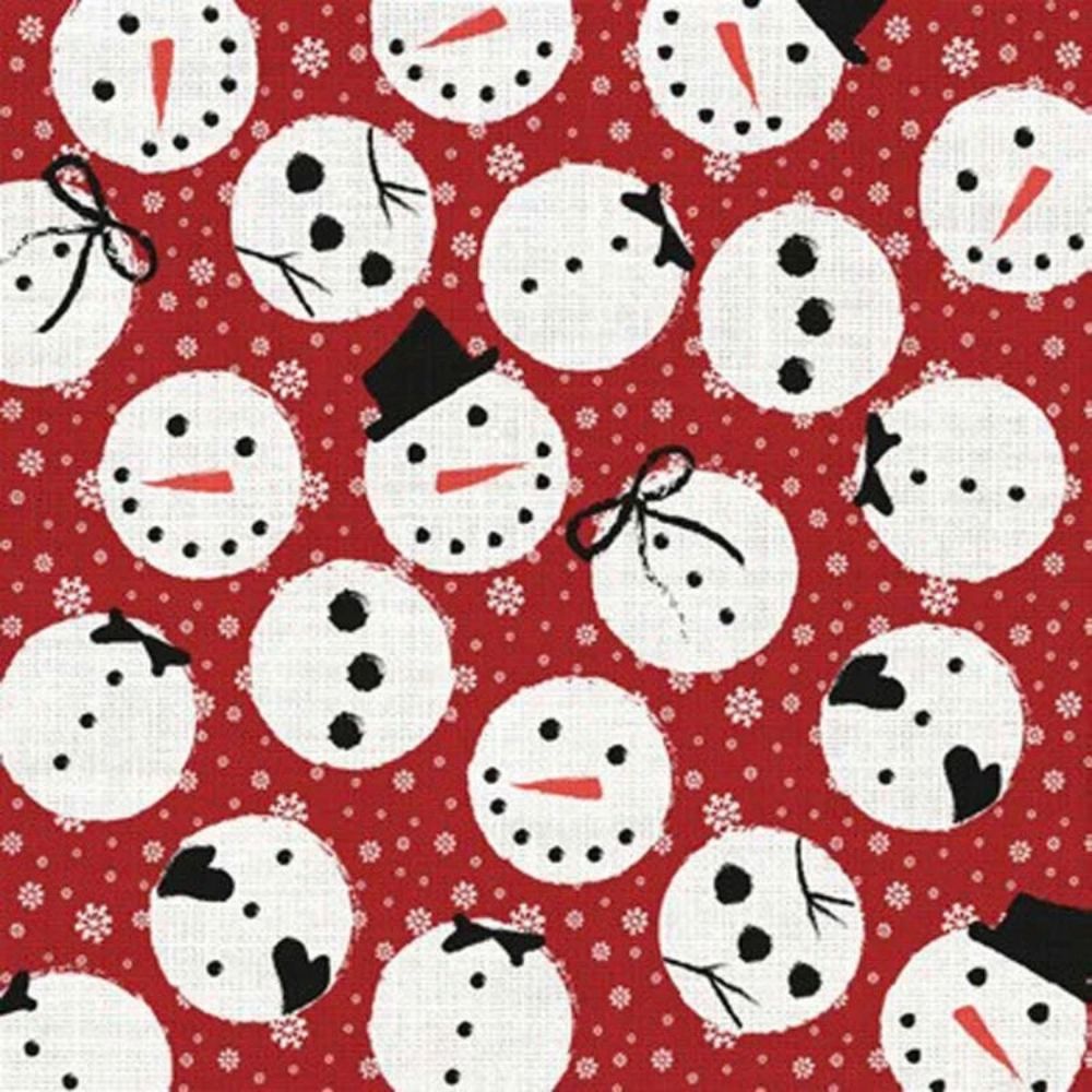N.J Products 33cm Jolly Time Christmas Napkins (Pack of 20)