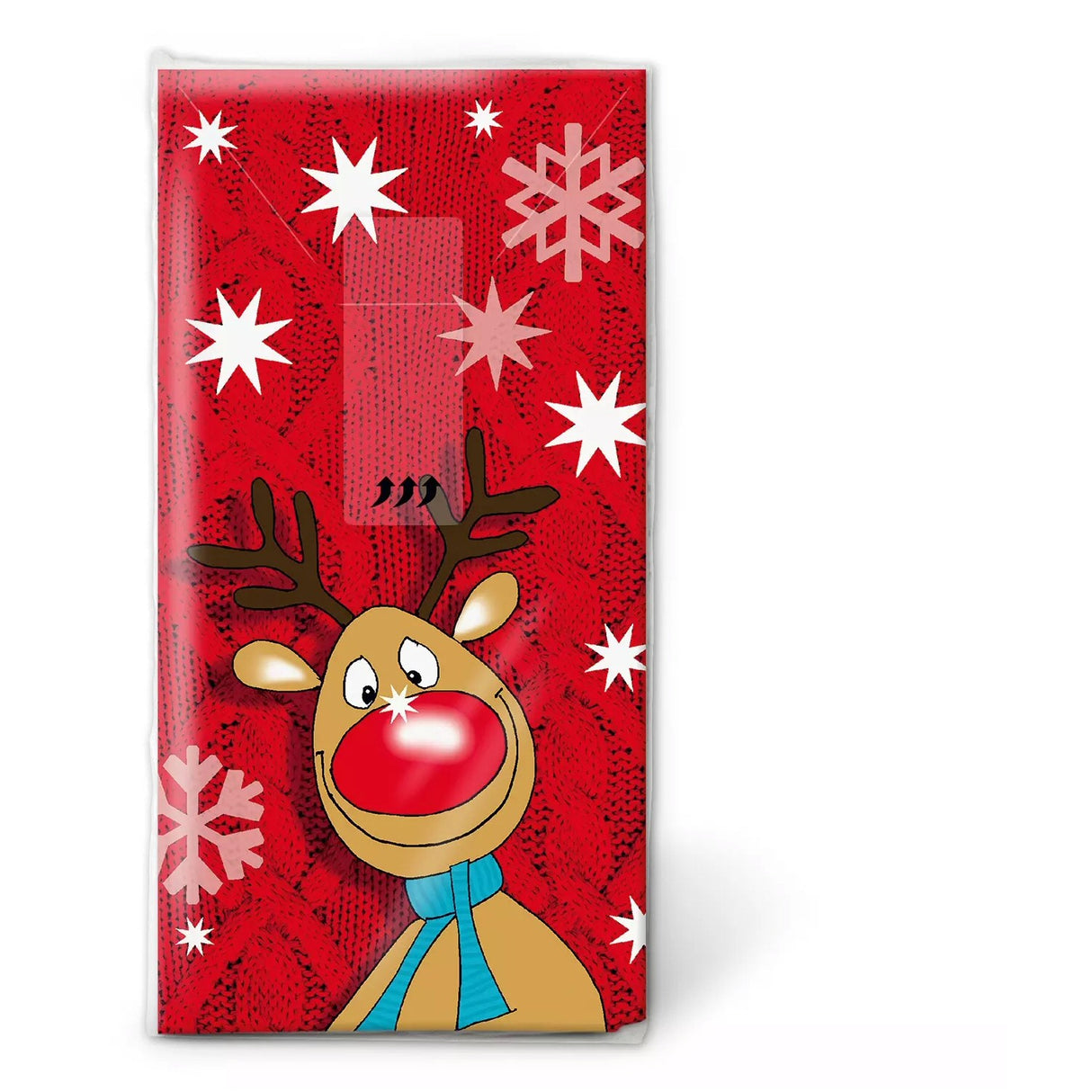 N.J Products Red Nose Hanky (Pack of 10)