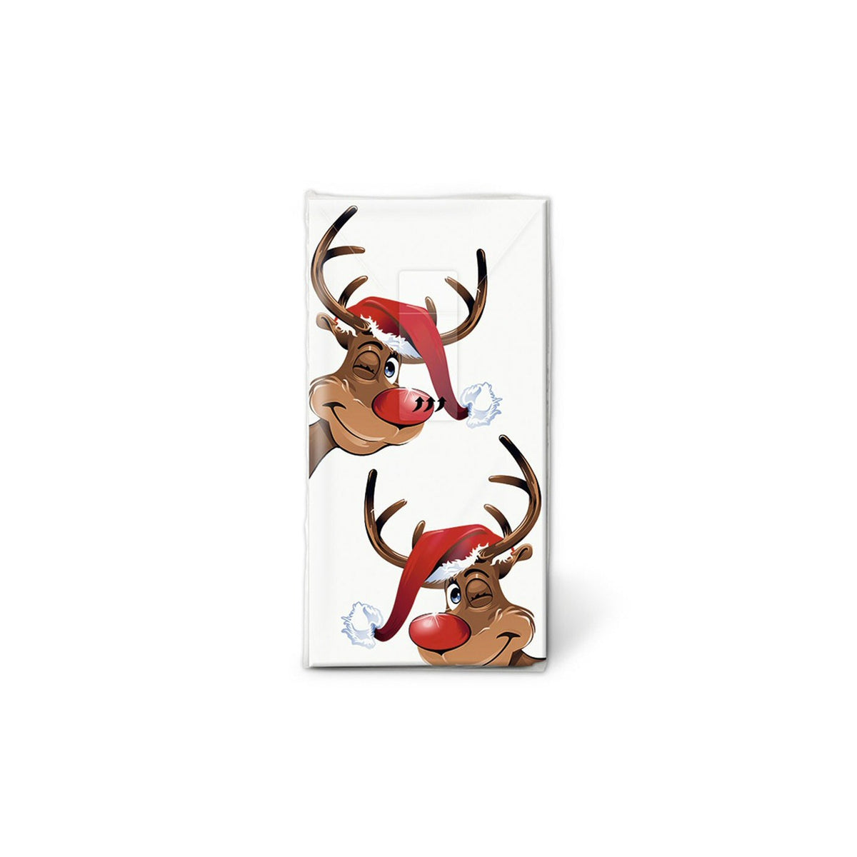 N.J Products Rudolph Hanky (Pack of 10)