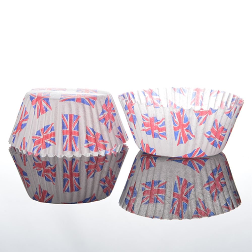 N.J Products Union Jack Muffin Cases - Old Railway Line Garden Centre