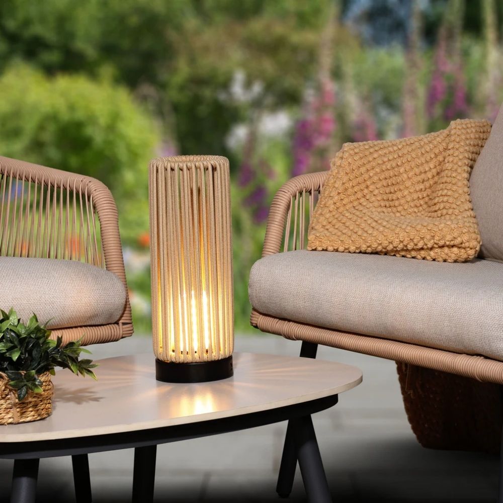 Noma 34cm Tubetto Table Lamp - Latte