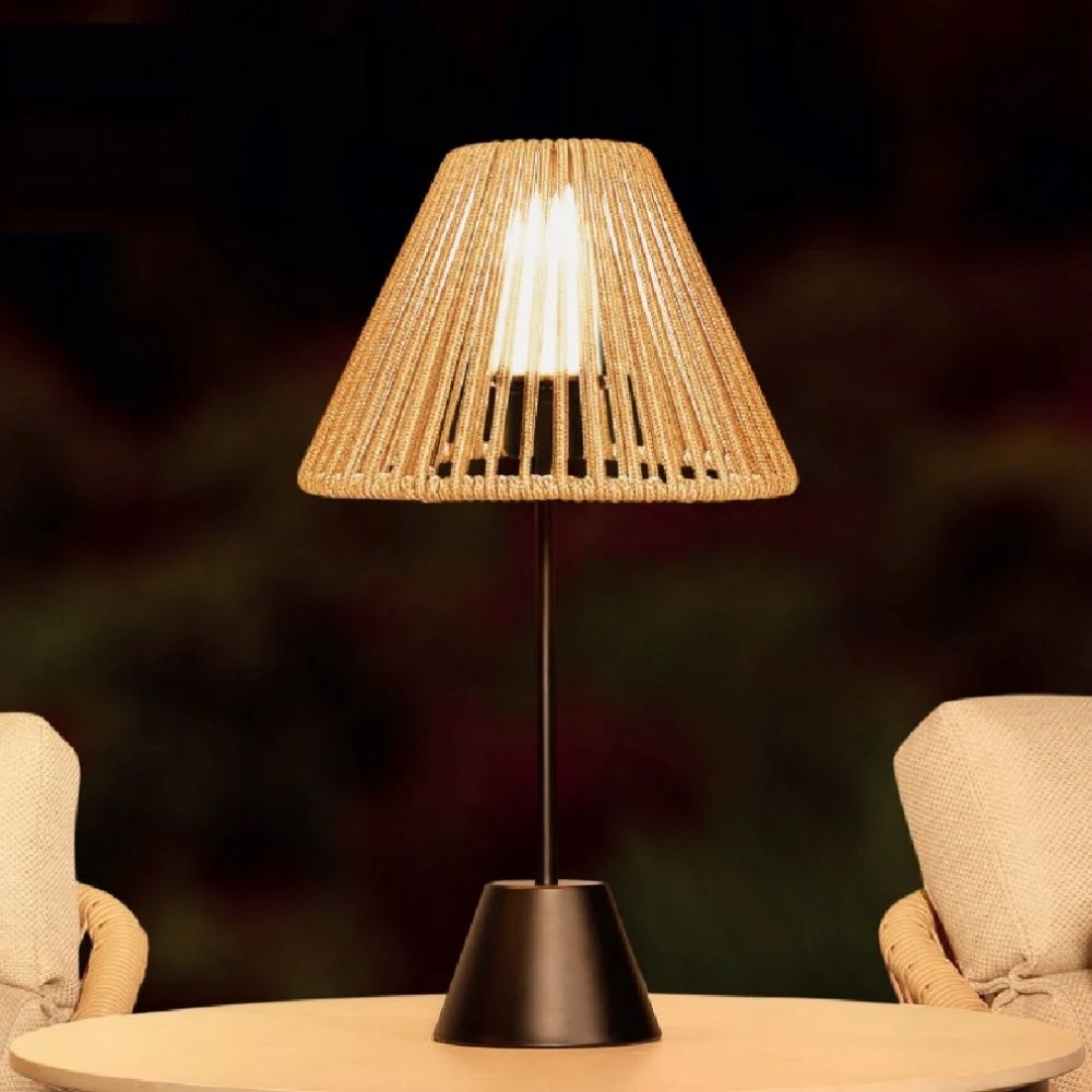 Noma 50cm Elba Table Lamp - Latte