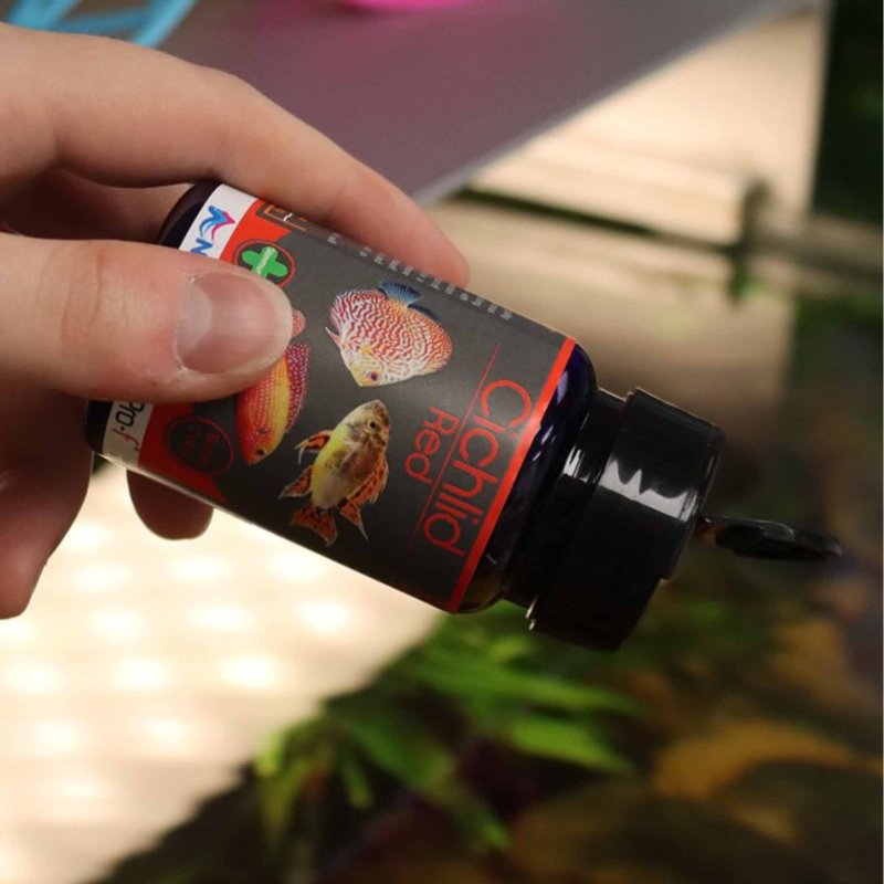 NT Labs 96g Pro-F Cichlid Red 48 Granules