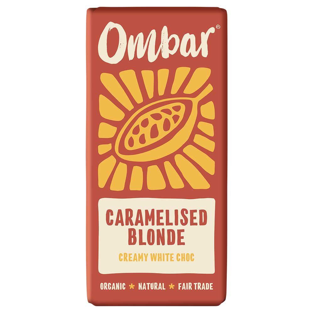 Ombar 70g Caramelised White Chocolate Bar