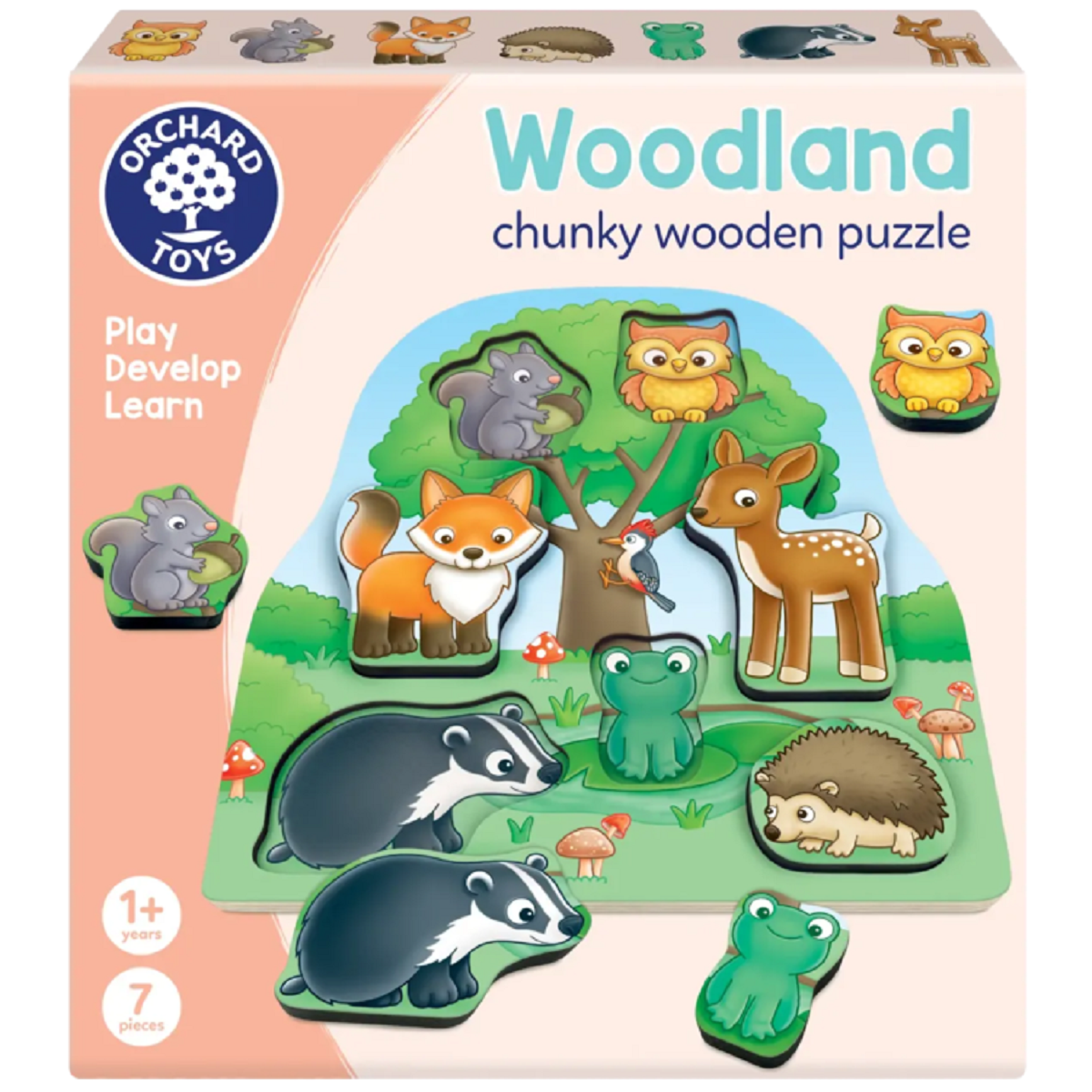 Orchard Toys Chunky Woodland Puzzle 772822