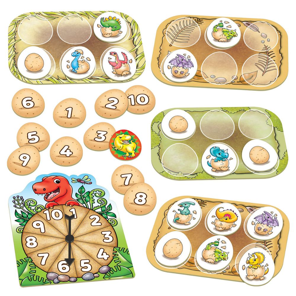 Orchard Toys Dinosaur Number Eggs - Old Railway Line Garden Centre
