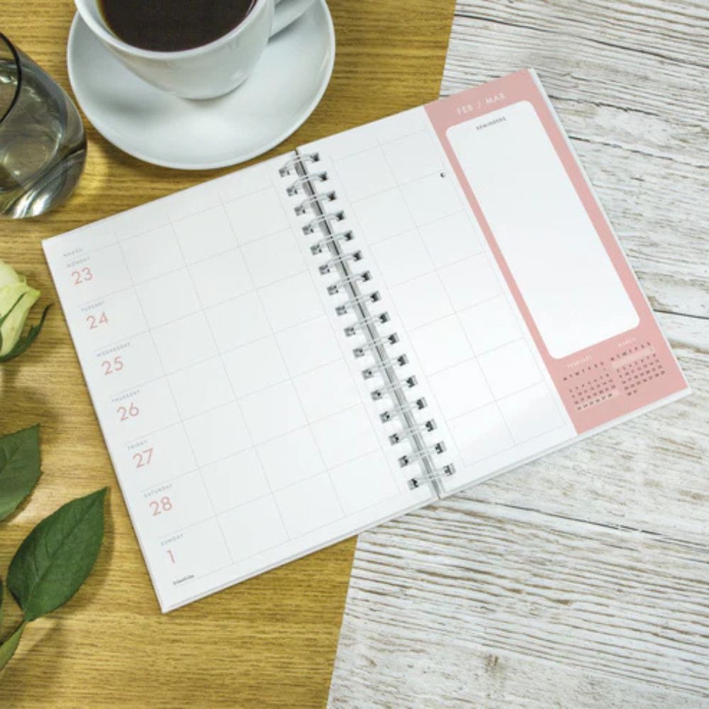 Otter House Organised Family (Geometric) Planner A5 Wiro Diary 2026