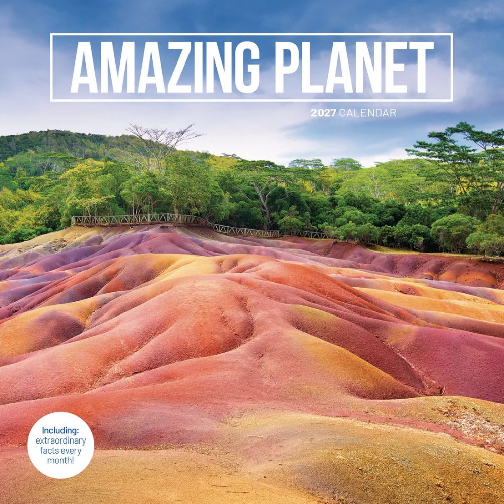 Otter House Amazing Planet Wall Calendar 2027